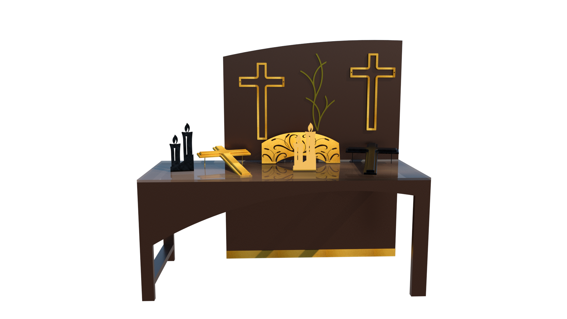 Petit meuble vitrine